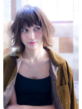 テイラー(Taylor) 【Taylor】大宮　ナチュラルアッシュブラウン×外はねボブ