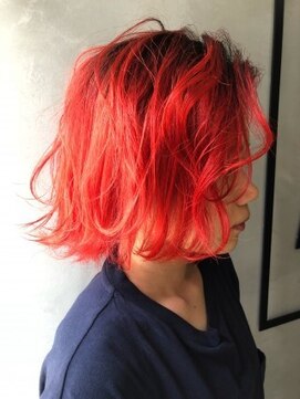 ジーナ オモテサンドウ(XENA) コーラルレッド