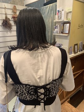 ラレイ(Lalei) ＊ロブ×暗髪オリーブ 辻幸奈 表参道