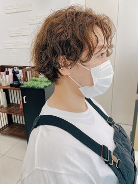 ヘアアンドデイスパ アグー(hair&dayspa AGU) 【横須賀中央 AGU】ショートパーマ　ハンサムショート