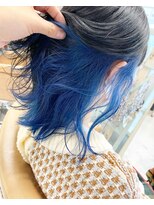 ヘアアトリエコモノ(hair l'atelier KoMoNo) KoMoNo×ケアブリーチ×ブルー
