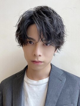 バイフィフス 原宿/表参道(by fifth) 波巻きツイストスパイラルパーマツーブロック刈り上げ