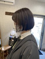 ヌーク(nuuk) ミニボブ×グレー