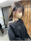 【SHUN】ブロンドベージュインナーカラー