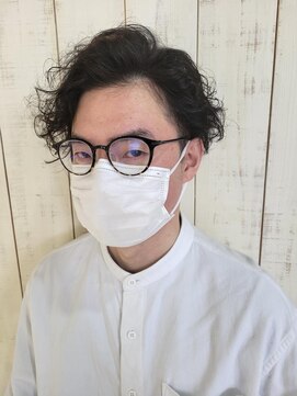 エスポワール 北習志野店(ESPOIR) パーマ風　くせ毛×ツーブロックマッシュ