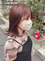 リッカ(RICCA)&nbsp;韓国風☆清楚なコーラルブラウン