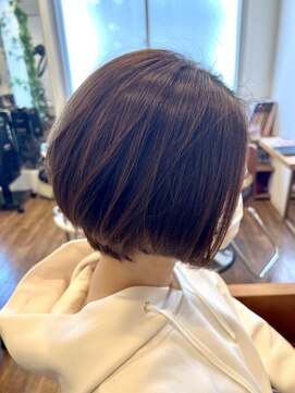 ミウラ美容室 シャイニーボブ
