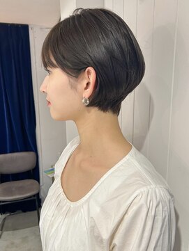 レトン 銀座(leton) 丸みショート/黒髪ショート/マッシュショート/大人かわいい