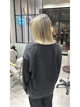 ムード タテマチ(mood tatemachi) クールベージュバレイヤージュ