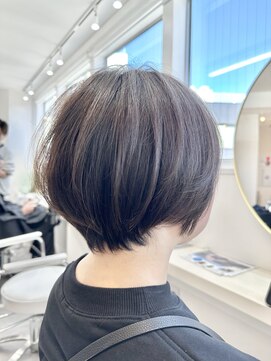 アルトル 池袋(altru) 大人可愛い20代30代40代前下がりショートボブ丸みショート◎大鷲