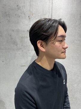 ハイプ(HYPE) ナチュラルマッシュ/韓国マッシュ/ニュアンスパーマ/メンズ/眉毛