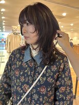 ノラ ヘアーサロン(NORA HAIR SALON)&nbsp;【大久保】ほんのりレッドカラー、レイヤーカット