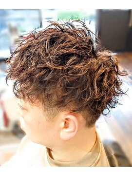 セカンド髪チョス 武蔵浦和店(2ND 髪 chos) ツーブロック×ツイストスパイラル