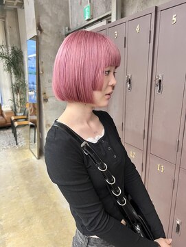 ユニオン(Union) ステップカット×ペールピンク