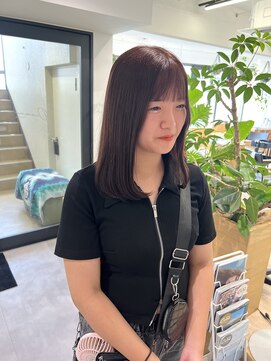 オーシャン(Ocean) 【OceanHair&Life田中愛梨】夏休みカラー/夏のオレンジブラウン