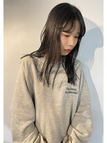 ドットプラス リム(Dot+LIM)&nbsp;センター分け艶感カラー