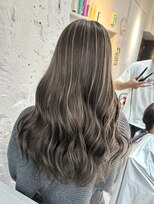 ブレンド 渋谷(BLend)&nbsp;20代30代40代白髪ぼかしハイライト小顔ショートボブミニウルフ