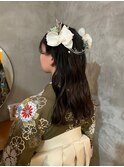 【野崎】ヘアセット/卒業式/着付け/袴ヘア