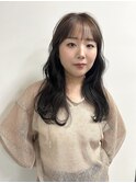 重めロングスタイル