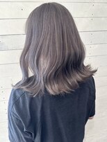 ルノン(LUNON)&nbsp;シルバーグレージュ/Wカラー/ブリーチカラー/ブリーチ1回