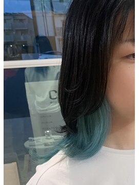 シーツー 三吉店(C2) インナーカラー 水色