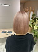 bob × pink beige