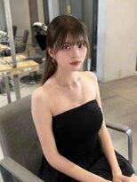 ノク 渋谷(nok)&nbsp;バブみレイヤー_メルティカラーフェミニンロング似合わせカット