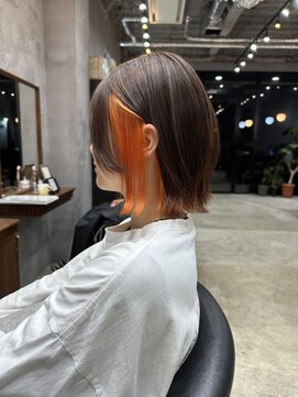 ロンドカスティーヨ 四日市(Lond castillo) 【futaba】ボブ/インナーカラー