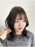 20代/30代/ブリーチ無し/オリーブグレージュ/ツヤ髪スタイル