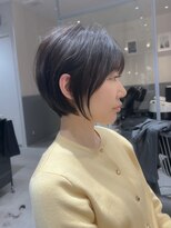 ロンドジェネルーズ 柏(Lond generous)&nbsp;ウェーブミディアム似合わせカットメルティカラーショート/柏柏