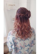 トパーズ(topaz)&nbsp;ハーフアップ