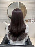 《韓国ヘア》バイオレットカラー×ヨシンモリ