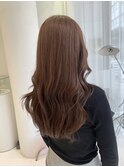 ブリーチなし透明感ベージュ