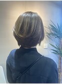 大人ショートボブ