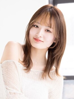 トティア 福島(Totia)の写真/[カット¥3000～]繊細なCUTはTotiaにお任せ！丁寧なカウンセリングと高技術でいつものStyleにプラスαを☆