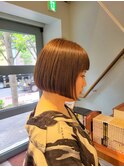 内巻きボブ