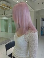 ペレ 梅田(PELE)&nbsp;くびれヘア/アプリコットオレンジ/夏のヘアアレンジ/梅 田