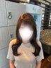 【潤艶/ダメージレス】地肌に優しいフルカラー＋2STEPトリートメント