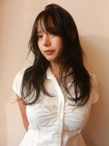 ブロック ジャポン(bloc japon) dark cool brown/soft layer 暗髪　ブリーチ無しカラー レイヤー