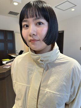 ドレープ(Dreap) 【nanoka】オン眉ボブ