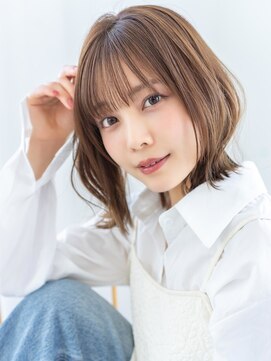 大人可愛い20代30代/髪質改善/ブリーチ／レイヤーカット525