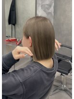 ベル ザ シック(BEL THE CHIC)&nbsp;パツっとボブ ベージュカラー