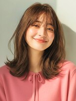 リル バイ フレイムス 川口(Lilou by Frames)&nbsp;セミロング20代30代ストレートレイヤー前髪なし前髪あり越谷