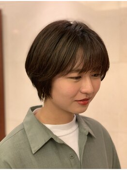 シャイニング ヤマテ(Shining yamate)の写真/《八事日赤》頭の形や髪質に合わせて1番似合うショートに♪キレイなシルエットで全体のスタイルまで美しく