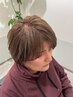 【3回目まで　お悩み解消】白髪ぼかしハイライト+トリートメント+カット