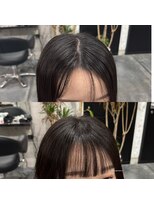 コワファーストナガサキシャンプーボーイ(COIFF1RST NAGASAKI SHAMPOO BOY) 前髪 生え癖 クロスパーマ