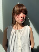 ブランコ 表参道(BLANCO)&nbsp;ワンホンレイヤー/ミルクティーブロンド/ダークブルー/表参道