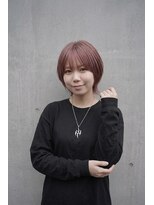 ピース バイ シータ(PEACE by CITA)&nbsp;【アキヒロ】透明感ピンクグレージュウルフショートボブレイヤー
