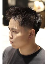 キングスマントーキョー カットクラブ 中野(KINGSMAN TOKYO CUTCLUB)&nbsp;ニュアンスパーマ/ツイストスパイラル/フェード[中野/MEN'S]