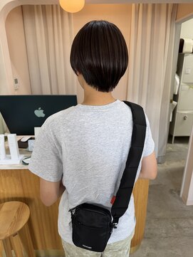 キュオンシア(CUEON. ciea) short Style×brown color
